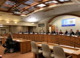 Person testifying before a committee