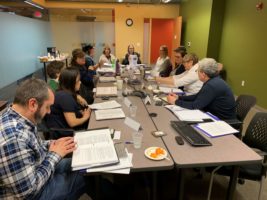 PAIMI Advisory Council members meeting in DRW Milwaukee conference room
